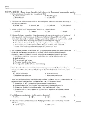 Earth: An Introduction To Physical Geology 12Th Edition Test Bank