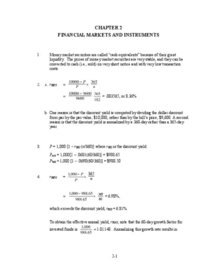 Solution Manual For Investments, Eighth Canadian Edition