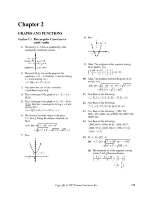 Solution Manual For Precalculus, 6Th Edition