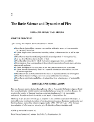 Solution Manual For Kirk’S Fire Investigation, 8Th Edition