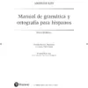 Manual de gramática y ortografía para hispanos, 3rd Edition Solution Manual