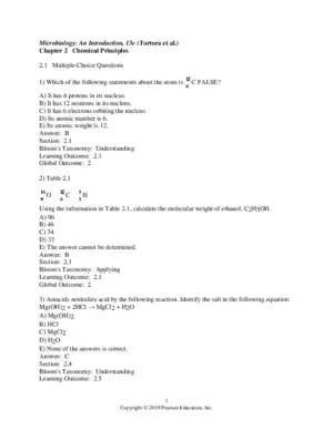 Microbiology: An Introduction Plus Mastering Microbiology, 13th Edition Test Bank
