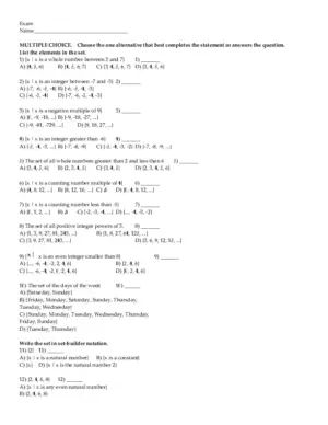 Test Bank For Mathematical Ideas, 14Th Edition