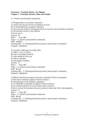 Test Bank For Macroeconomics, 16Th Edition