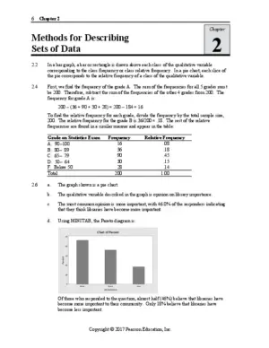 Solution Manual For Statistics, Updated Edition, 13Th Edition