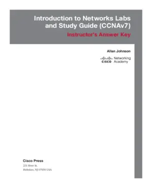 Solution Manual For Introduction To Networks Labs And Study Guide (Ccnav7)