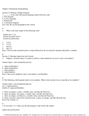 Test Bank For Introduction To Java Programming And Data Structures, Comprehensive Version, 12Th Edition