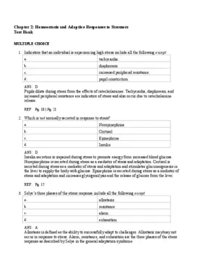 Test Bank For Pathophysiology, 6th Edition