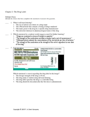 Test Bank For Calculating Drug Dosages: A Patient-Safe Approach To Nursing And Math, 1St Edition