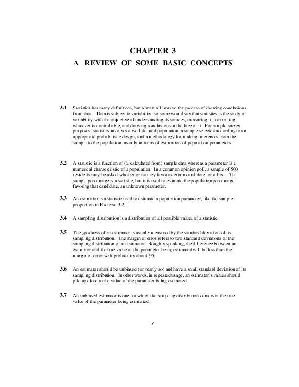 Solution Manual for Elementary Survey Sampling, 7th Edition