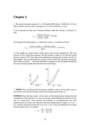 Solution Manual For Fundamentals Of Physics Extended, 10Th Edition