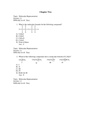 Organic Chemistry, 2Nd Edition Test Bank