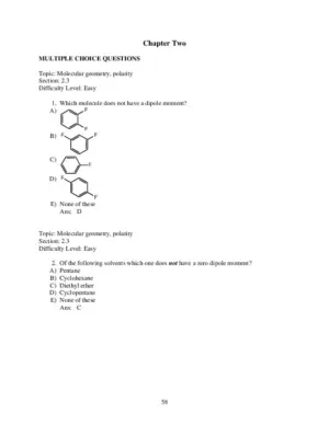 Test Bank For Organic Chemistry, 12Th Edition