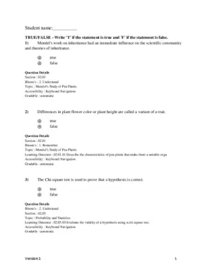 Test Bank For Genetics: Analysis and Principles(WCB CELL and MOLECULAR BIOLOGY), 6th Edition