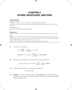 Solution Manual For Chemistry, 13Th Edition