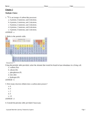 Test Bank For Biology: How Life Works, 3Rd Edition